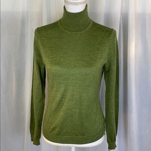 Olive Green Brooks Brothers Turtleneck